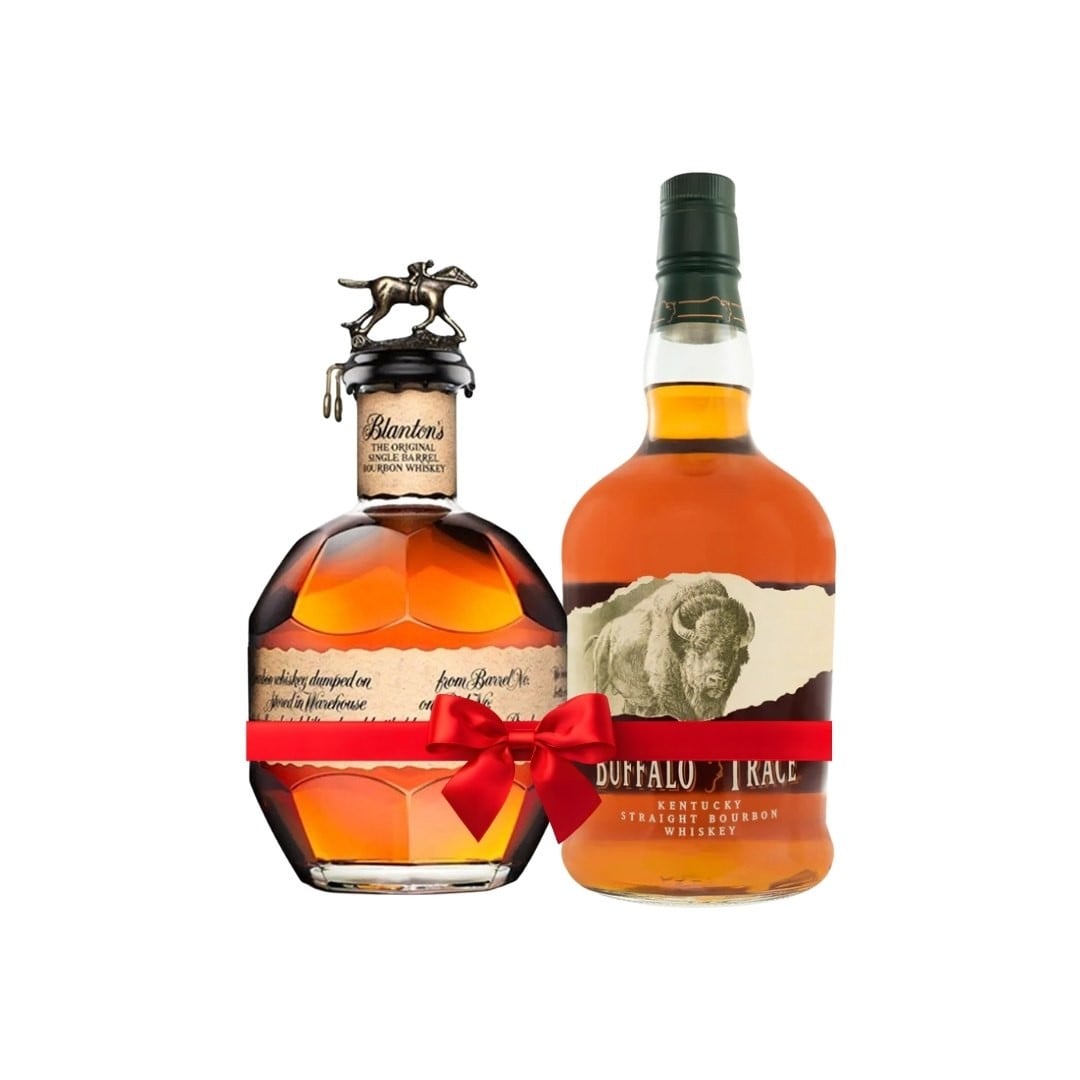 Blanton's 750 ML & Buffalo trace 1.75L 