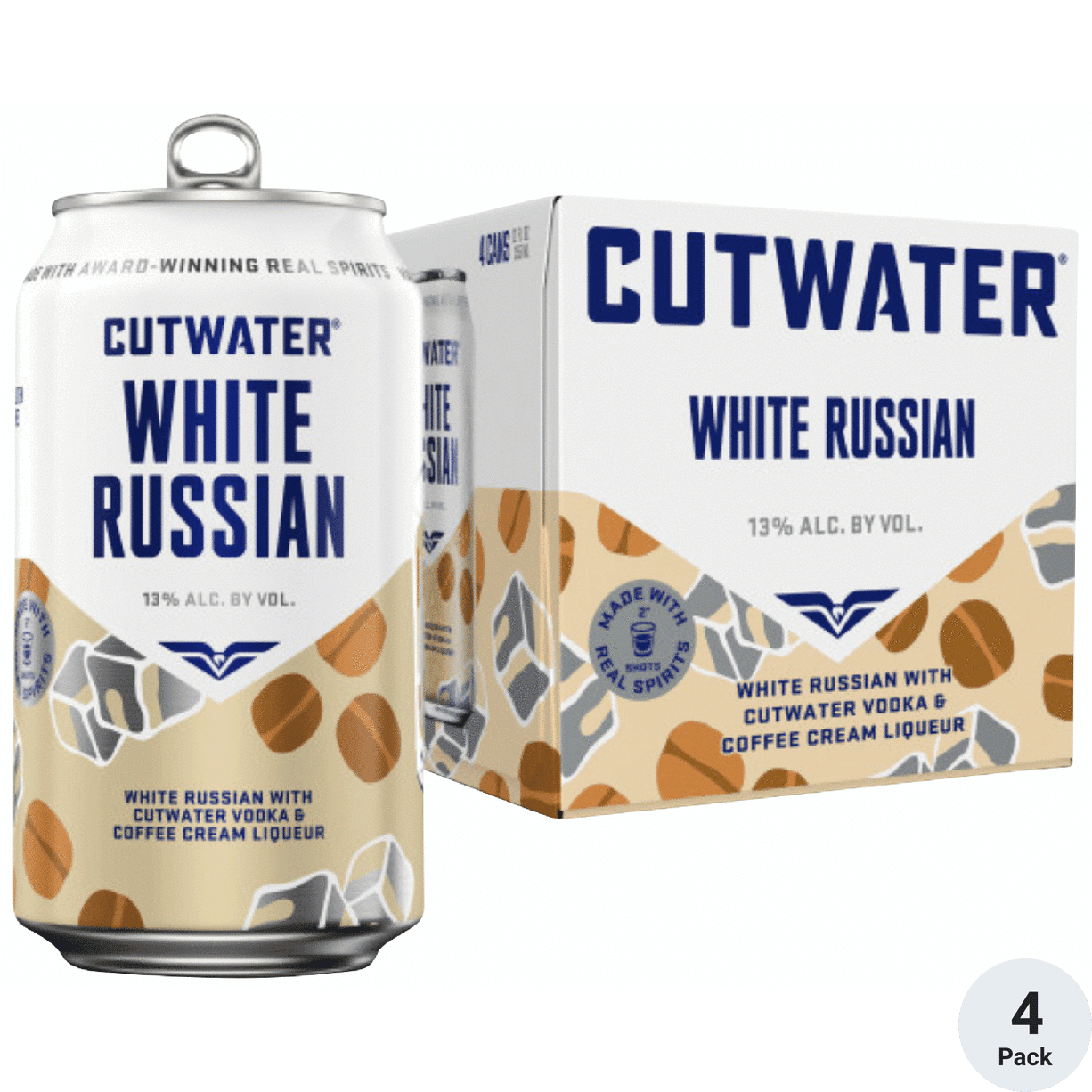 cut water White russian 12 pk