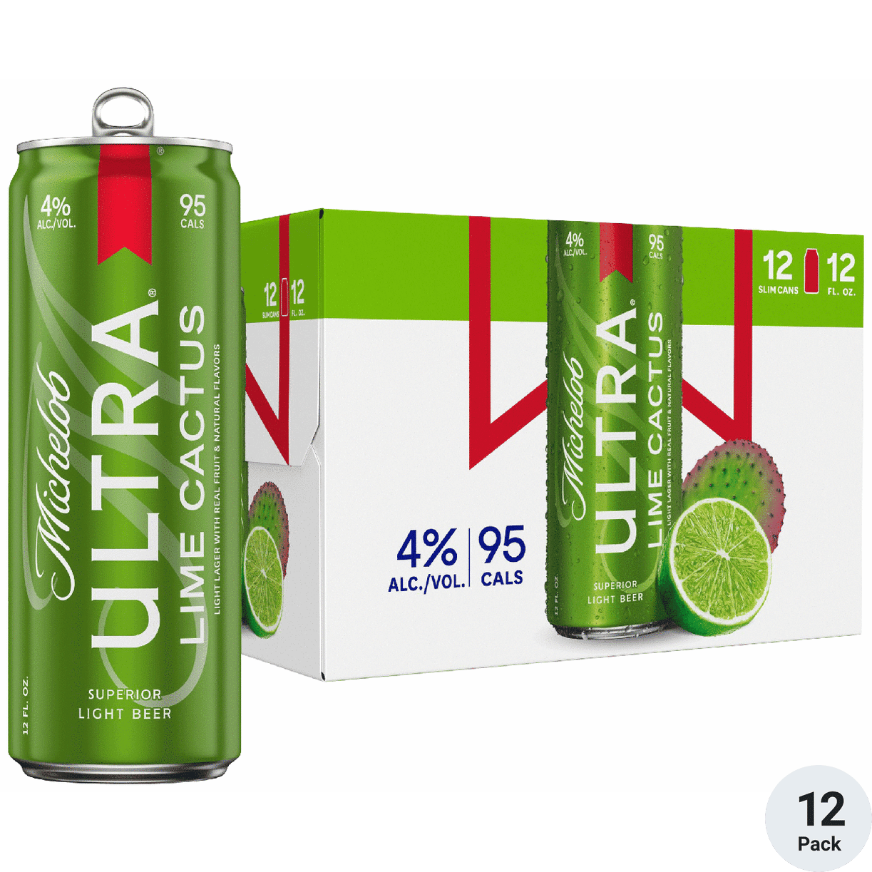 Michelob Ultra Lime12oz 12pk cans