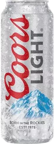 Coors Lt 24 oz single can
