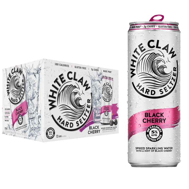 White Claw Black Cherry 12 Pk cans