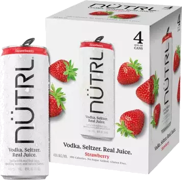 nutrl strawberry 4 pk